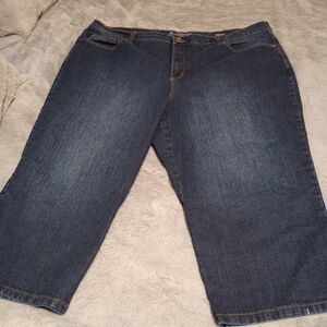 Gloria Vanderbilt Deep Blue Ankle Jeans